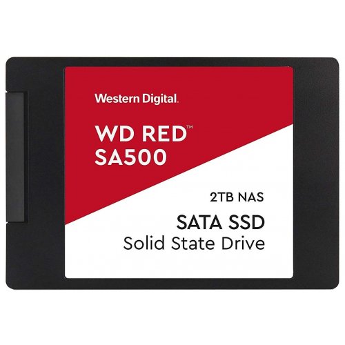 Продать SSD-диск Western Digital Red SA500 2TB 2.5" (WDS200T1R0A) по Trade-In интернет-магазине Телемарт - Киев, Днепр, Украина фото