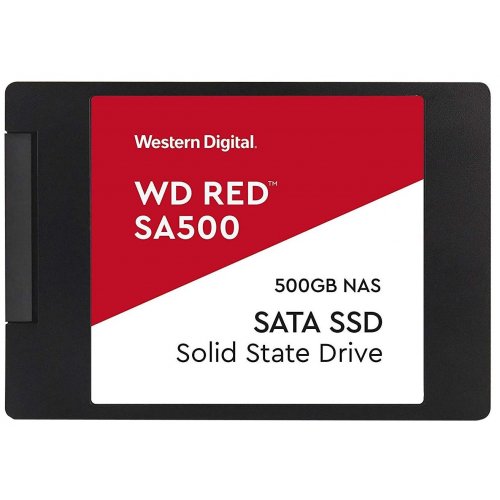 Продать SSD-диск Western Digital Red SA500 500GB 2.5" (WDS500G1R0A) по Trade-In интернет-магазине Телемарт - Киев, Днепр, Украина фото