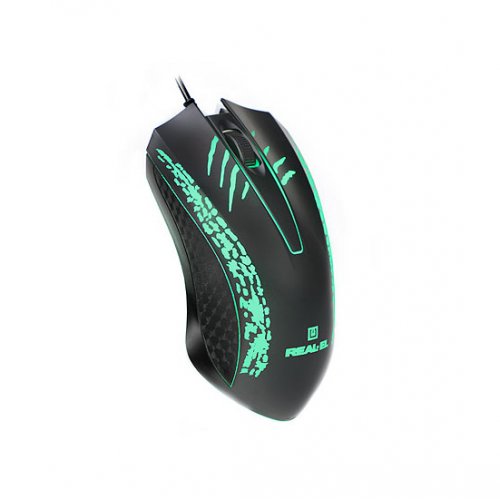 Мышка REAL-EL RM-503 Black купить в Украине: Киев, Днепр, Харьков, Одесса  | Низкая цена, отзывы, характеристики от TELEMART фото