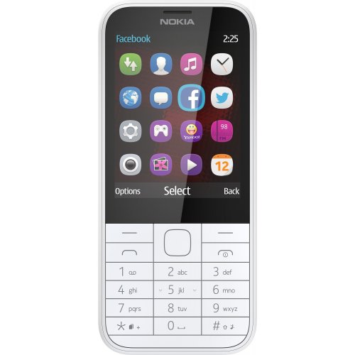 Купить Мобильный телефон Nokia 225 Dual Sim White - цена в Харькове, Киеве, Днепре, Одессе
в интернет-магазине Telemart фото