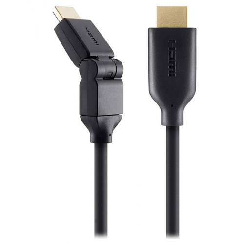 

Belkin HDMI-HDMI 2m 180 degree angle M/M (F3Y026BT2M)