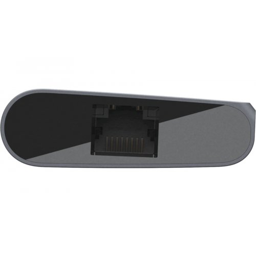 Купити USB-хаб Belkin USB Type-C Multimedia Hub USB Type-C PD+Card reader+USB 2 port+HDMI+Ethernet (F4U092BTSGY) - ціна в Києві, Львові, Вінниці, Хмельницькому, Франківську, Україні | інтернет-магазин TELEMART.UA фото