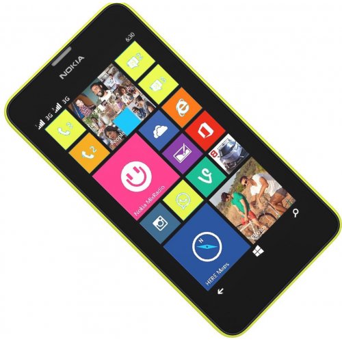 Купить Смартфон Nokia Lumia 630 Dual Sim Yellow - цена в Харькове, Киеве, Днепре, Одессе
в интернет-магазине Telemart фото