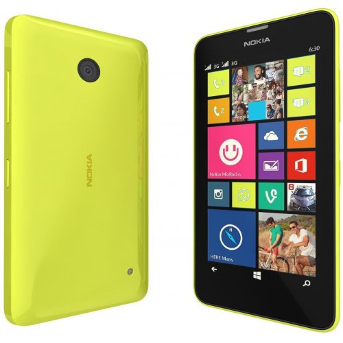 Купить Смартфон Nokia Lumia 630 Dual Sim Yellow - цена в Харькове, Киеве, Днепре, Одессе
в интернет-магазине Telemart фото