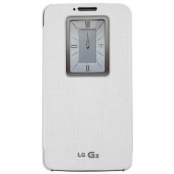 Чохол Чехол LG Quick Window для LG G2 D802 (CCF-240G) White