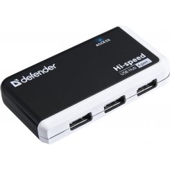 USB-хаб Defender Quadro Infix USB 2.0 4-ports (83504) Black
