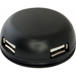 USB-хаб Defender Quadro Light USB 2.0 4-ports (83201) Black