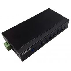 Фото USB-хаб STLab Industrial USB 3.0 7-ports (IU-140) Black