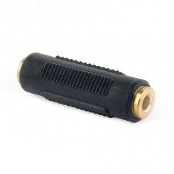 Адаптер Cablexpert 3.5mm-3.5mm F/F (A-3.5FF-01) Black