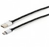 Photo Cablexpert USB 2.0 to USB Type-C 2.4A 2.5m Charge/Sync (CCP-USB2-AMCM-2.5M) Black