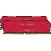 Фото ОЗУ Crucial DDR4 16GB (2x8GB) 2666Mhz Ballistix Red (BL2K8G26C16U4R)