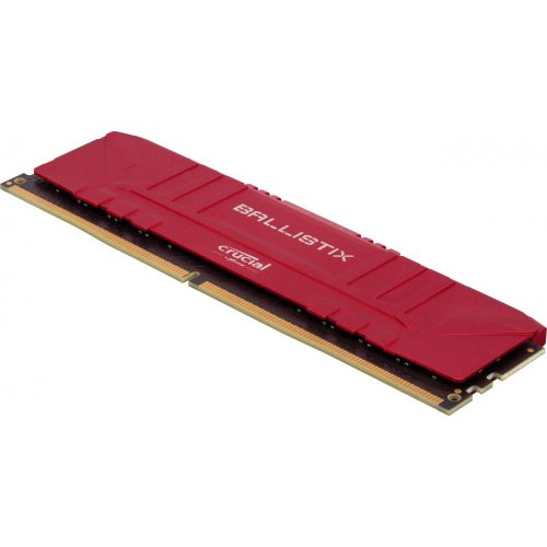 Photo RAM Crucial DDR4 16GB (2x8GB) 2666Mhz Ballistix Red (BL2K8G26C16U4R)