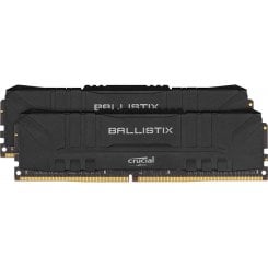 ОЗП Crucial DDR4 16GB (2x8GB) 3200Mhz Ballistix Black (BL2K8G32C16U4B)