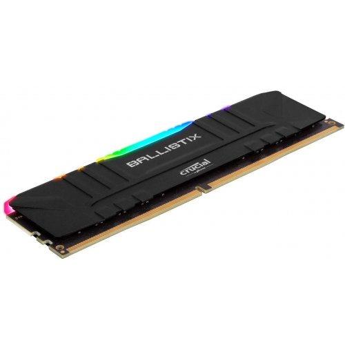 Photo RAM Crucial DDR4 16GB (2x8GB) 3600Mhz Ballistix RGB Black (BL2K8G36C16U4BL)