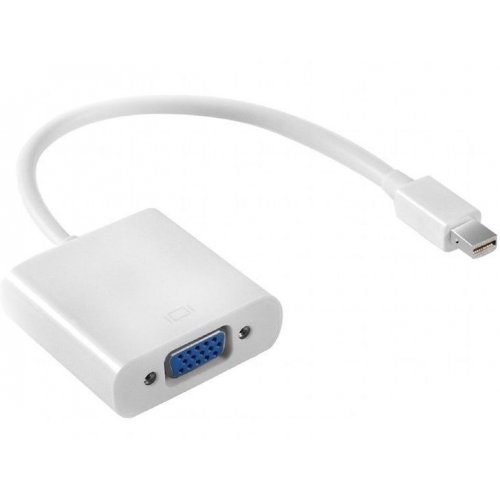 Купити Адаптер Cablexpert miniDisplayPort-VGA v1.1 (AB-mDPM-VGAF-02-W) White - ціна в Києві, Львові, Вінниці, Хмельницькому, Франківську, Україні | інтернет-магазин TELEMART.UA фото