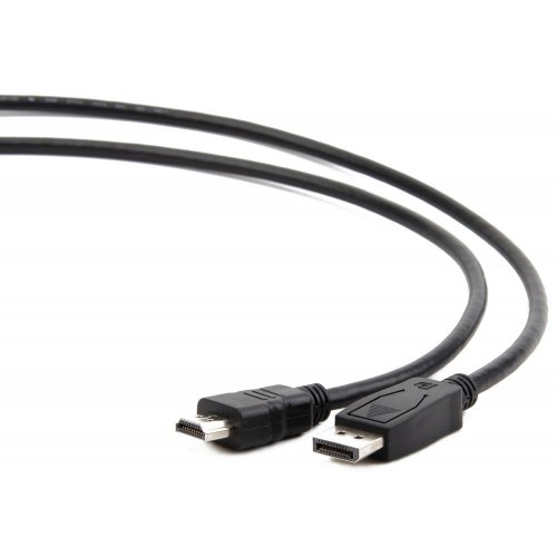 Купить Кабель Cablexpert DisplayPort-HDMI 10m (CC-DP-HDMI-10M) Black - цена в Харькове, Киеве, Днепре, Одессе
в интернет-магазине Telemart фото