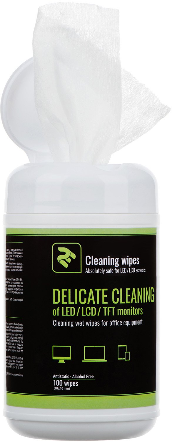 Влажные салфетки 2E Cleaning Wipes for LED/TFT/LCD Screens 100pcs (2E