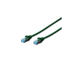 Патч-корд Digitus SF-UTP, RJ45, Cat5e 5m (DK-1531-050/G) Green