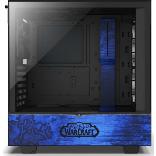 Фото Корпус NZXT H510 World of Warcraft Alliance Tempered Glass (CA-H510B-WA) Blue