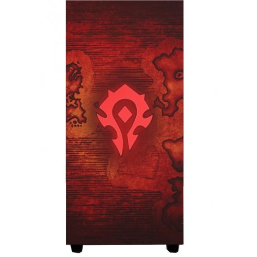Photo NZXT H510 World of Warcraft Horde Tempered Glass (CA-H510B-WH) Red
