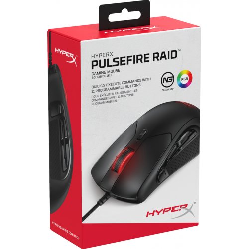 Photo Mouse HyperX Pulsefire Raid (HX-MC005B/4P5Q3AA) Black