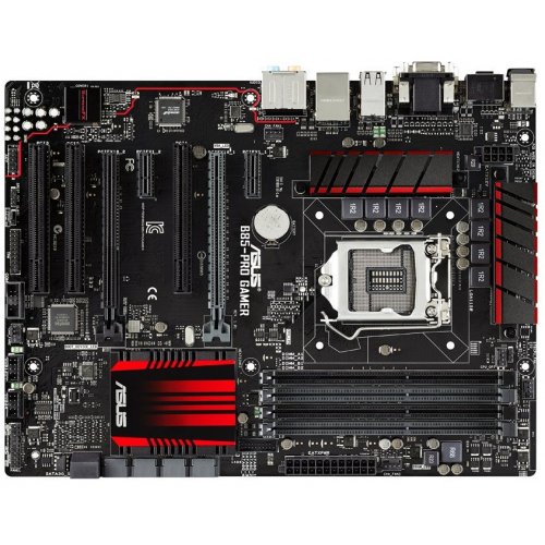 Продать Материнская плата Asus B85-PRO GAMER (s1150, Intel B85) по Trade-In интернет-магазине Телемарт - Киев, Днепр, Украина фото