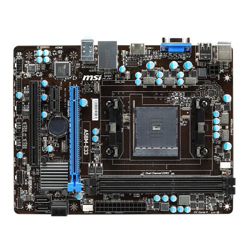 Продать Материнская плата MSI A58M-E33 (sFM2+, AMD A58) по Trade-In интернет-магазине Телемарт - Киев, Днепр, Украина фото