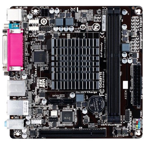 Продать Материнская плата Gigabyte GA-E2100N (AMD E1-2100) по Trade-In интернет-магазине Телемарт - Киев, Днепр, Украина фото