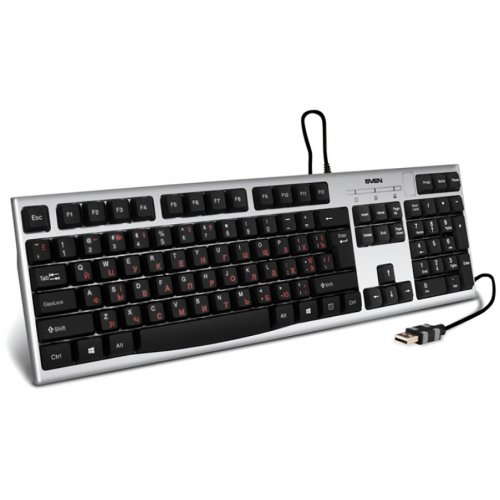 Photo Keyboard SVEN KB-S300 Silver/Black