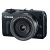 Фото Цифровые фотоаппараты Canon EOS M 22 STM Kit Black