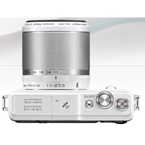 Купить Цифровые фотоаппараты Nikon 1 AW1 10 2.8 AW + 11–27.5 AW Kit White - цена в Харькове, Киеве, Днепре, Одессе
в интернет-магазине Telemart фото