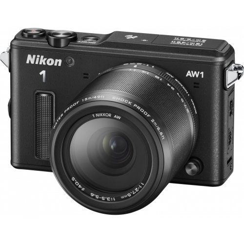 Купить Цифровые фотоаппараты Nikon 1 AW1 11–27.5 AW Kit Black - цена в Харькове, Киеве, Днепре, Одессе
в интернет-магазине Telemart фото