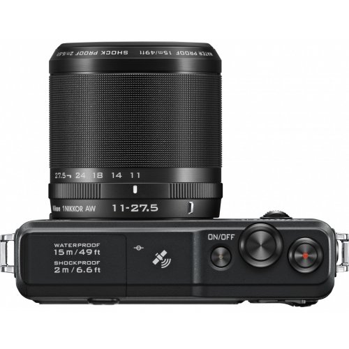 Купить Цифровые фотоаппараты Nikon 1 AW1 11–27.5 AW Kit Black - цена в Харькове, Киеве, Днепре, Одессе
в интернет-магазине Telemart фото
