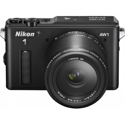 Купить Цифровые фотоаппараты Nikon 1 AW1 11–27.5 AW Kit Black - цена в Харькове, Киеве, Днепре, Одессе
в интернет-магазине Telemart фото