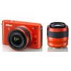 Фото Цифровые фотоаппараты Nikon 1 J2 10-30 VR + 30-110 VR Kit Orange