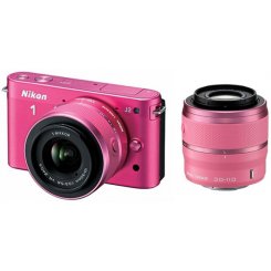 Цифрові фотоапарати Nikon 1 J2 10-30 VR + 30-110 VR Kit Rose
