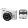 Фото Цифровые фотоаппараты Nikon 1 J2 10-30 VR + 30-110 VR Kit White