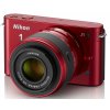 Фото Цифровые фотоаппараты Nikon 1 J2 10-30 VR Kit Red
