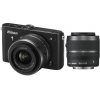 Фото Цифровые фотоаппараты Nikon 1 J3 10-30 VR + 30-110 VR Kit Black