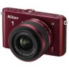 Фото Цифровые фотоаппараты Nikon 1 J3 10-30 VR + 30-110 VR Kit Red