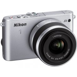 Цифрові фотоапарати Nikon 1 J3 10-30 VR + 30-110 VR Kit Silver