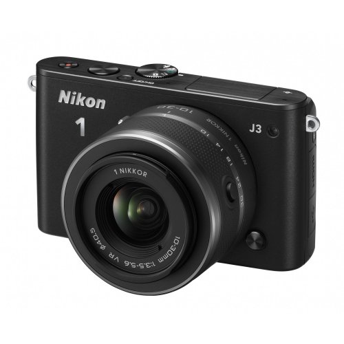 Купить Цифровые фотоаппараты Nikon 1 J3 10-30 VR Kit Black - цена в Харькове, Киеве, Днепре, Одессе
в интернет-магазине Telemart фото