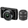Фото Цифровые фотоаппараты Nikon 1 S1 11-27.5 + 30–110 VR Kit Black