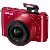 Фото Цифровые фотоаппараты Nikon 1 S1 11-27.5 + 30–110 VR Kit Red