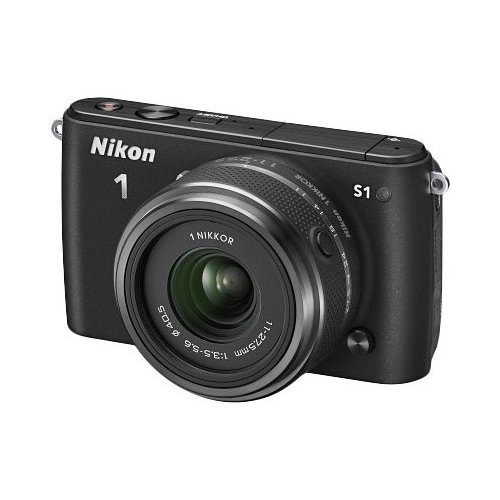 Купить Цифровые фотоаппараты Nikon 1 S1 11-27.5 Kit Black - цена в Харькове, Киеве, Днепре, Одессе
в интернет-магазине Telemart фото