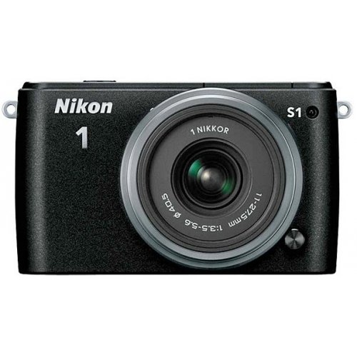 Купить Цифровые фотоаппараты Nikon 1 S1 11-27.5 Kit Black - цена в Харькове, Киеве, Днепре, Одессе
в интернет-магазине Telemart фото
