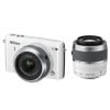Фото Цифровые фотоаппараты Nikon 1 S2 11-27.5 + 30–110 VR Kit White