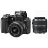 Фото Цифровые фотоаппараты Nikon 1 V2 10-30 VR + 30-110 VR Kit Black