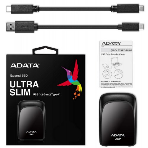 Продать SSD-диск ADATA SC680 480GB USB 3.2 (ASC680-480GU32G2-CBK) по Trade-In интернет-магазине Телемарт - Киев, Днепр, Украина фото