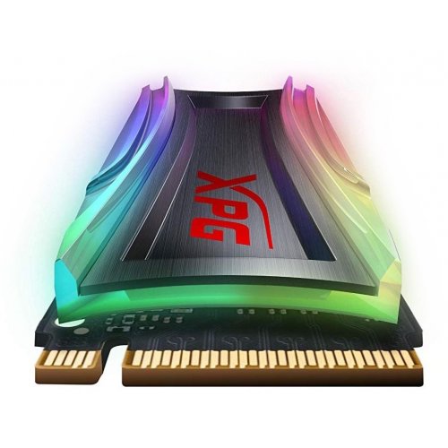 Продати SSD-диск ADATA XPG S40G RGB 3D NAND TLC 1TB M.2 (2280 PCI-E) NVMe x4 (AS40G-1TT-C) за Trade-In у інтернет-магазині Телемарт - Київ, Дніпро, Україна фото